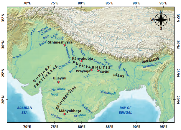 Empires And Kingdoms 6th To 10th Centuries Class 7 Question Answer SST Part 2 Chapter 3 2