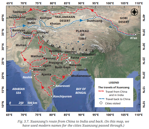 Empires And Kingdoms 6th To 10th Centuries Class 7 Question Answer SST Part 2 Chapter 3 7
