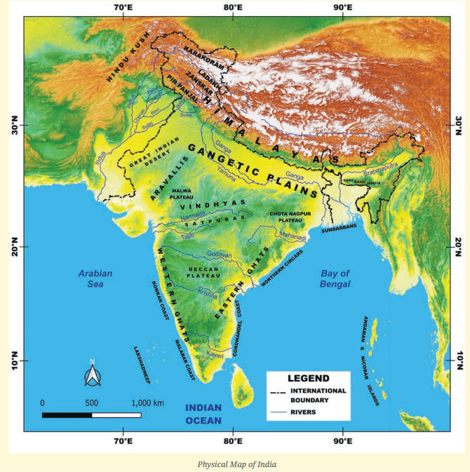 Geographical Diversity Of India Class 7 Questions And Answers Social Science Chapter 1 1