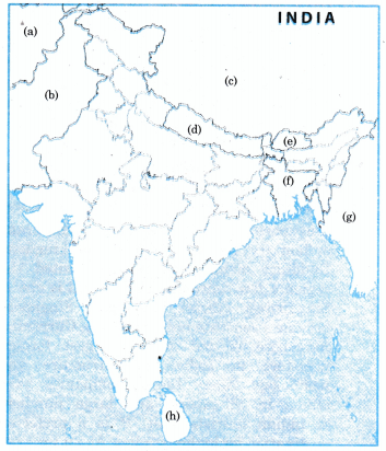 India And Her Neighbours Class 7 Extra Questions And Answers SST Part 2 Chapter 2 4
